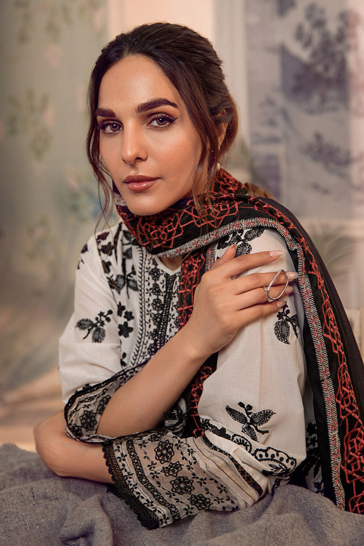 Picture of Noosh - Veda Unstitched Premium Lawn Eid Edit - NV01D05 - Available at Raja Sahib