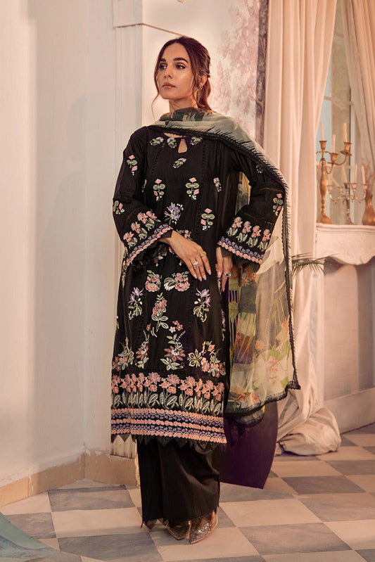 Picture of Noosh - Veda Unstitched Premium Lawn Eid Edit - NV01D10 - Available at Raja Sahib