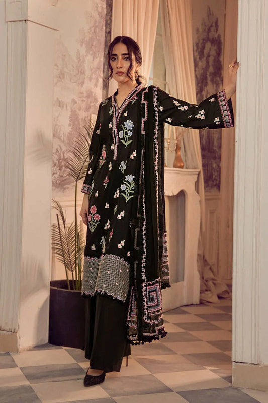 Picture of Noosh - Veda Unstitched Premium Lawn Eid Edit - NV01D11 - Available at Raja Sahib