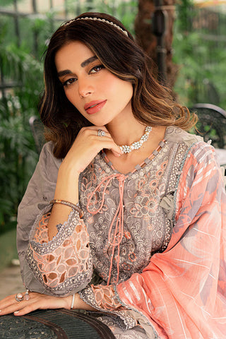 Ellena - 3-PC Unstitched Embroidered Lawn Suit