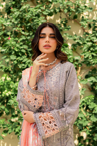 Ellena - 3-PC Unstitched Embroidered Lawn Suit