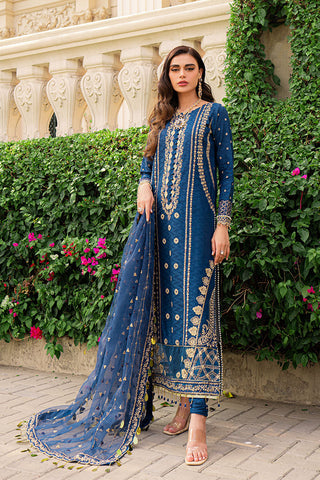 Ellena - 3-PC Unstitched Embroidered Lawn Suit