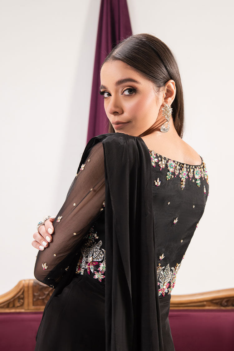 Picture of Maria Osama Khan - Tiffany Pret Collection Vol 1 - Obsidian - Available at Raja Sahib