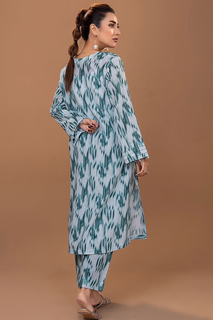 Picture of Safwa - 2 Piece Printed Lawn Pret - Available at Raja Sahib