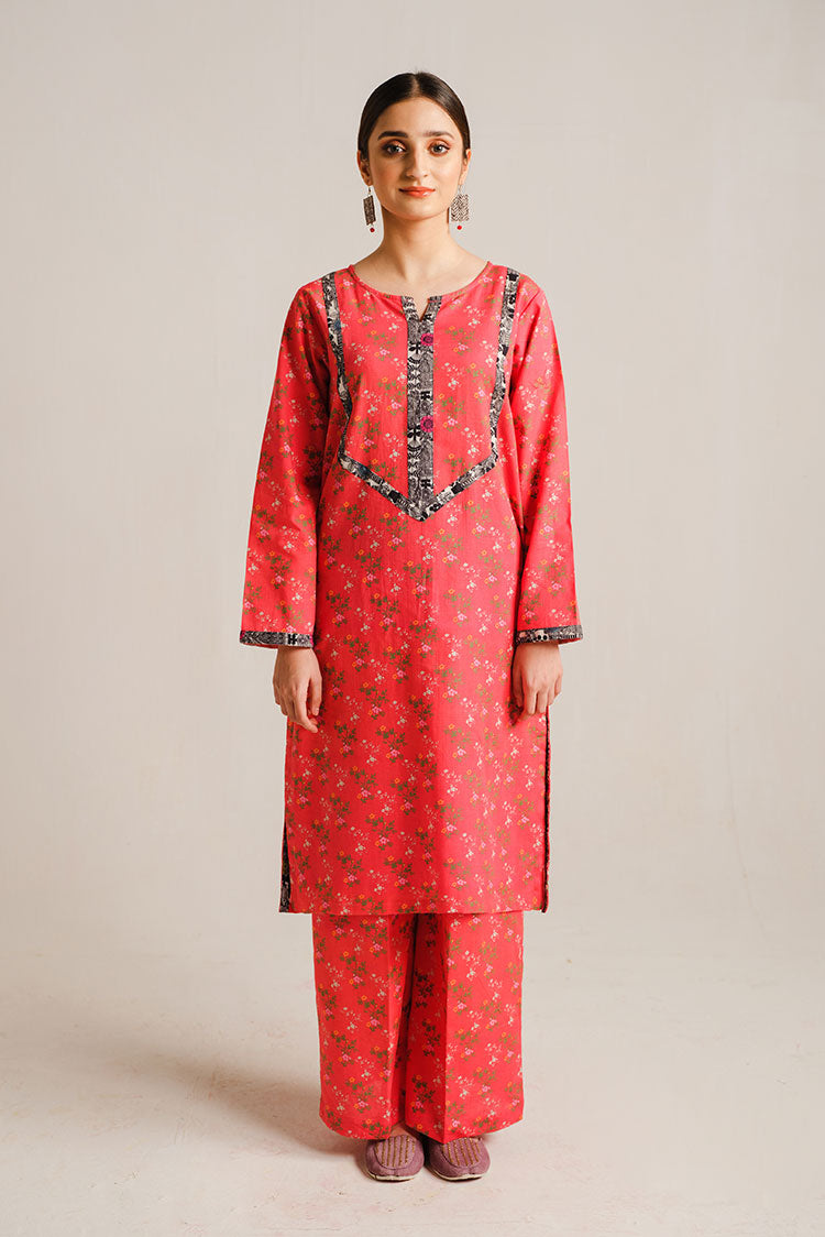 Picture of Humjoli - 2 Piece Khaddar Pret Collection - HJ-W-07 - Available at Raja Sahib