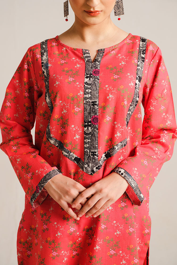 Picture of Humjoli - 2 Piece Khaddar Pret Collection - HJ-W-07 - Available at Raja Sahib