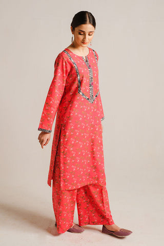 2 Piece Khaddar Pret Collection - HJ-W-07