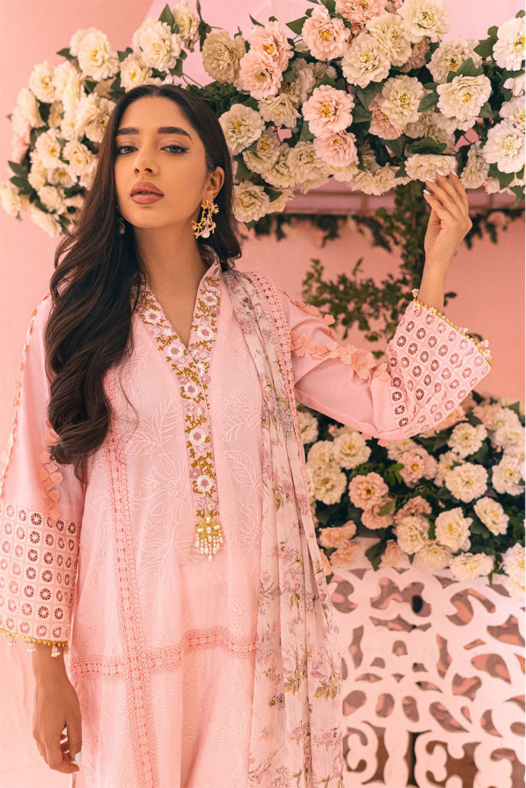 Picture of RJS Pret - Inaaya Eid Edit Pret Collection - Pink Garden - Available at Raja Sahib