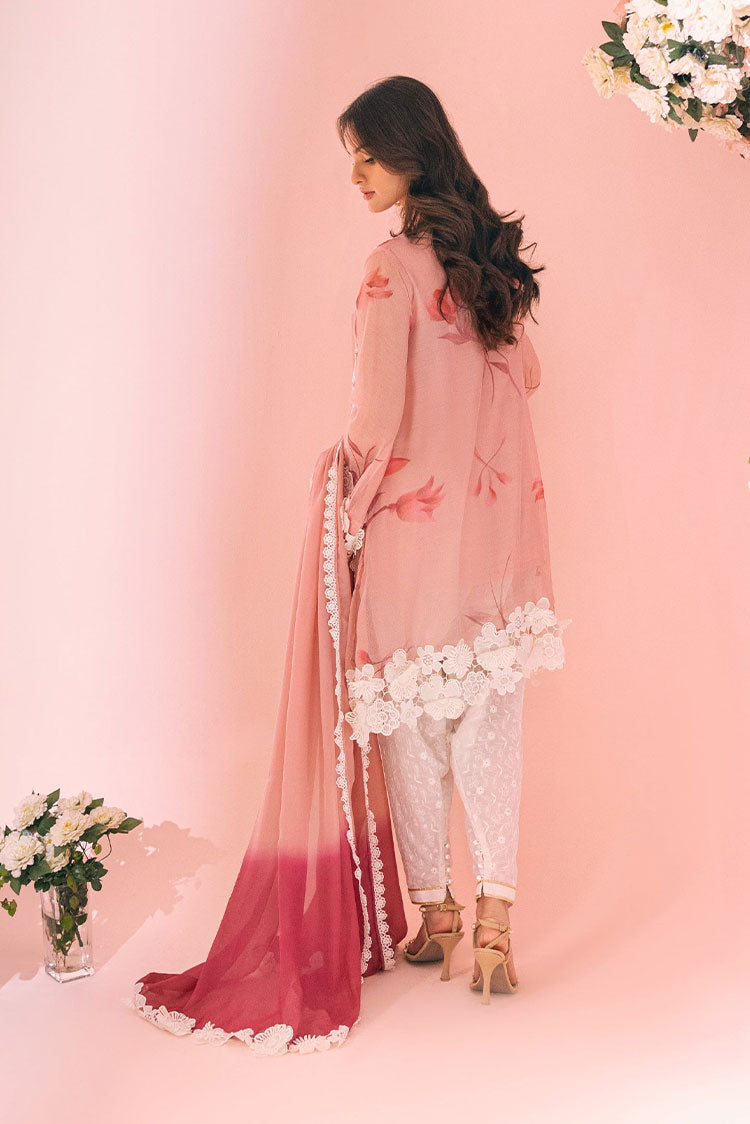 Picture of RJS Pret - Inaaya Eid Edit Pret Collection - Pink Rose - Available at Raja Sahib