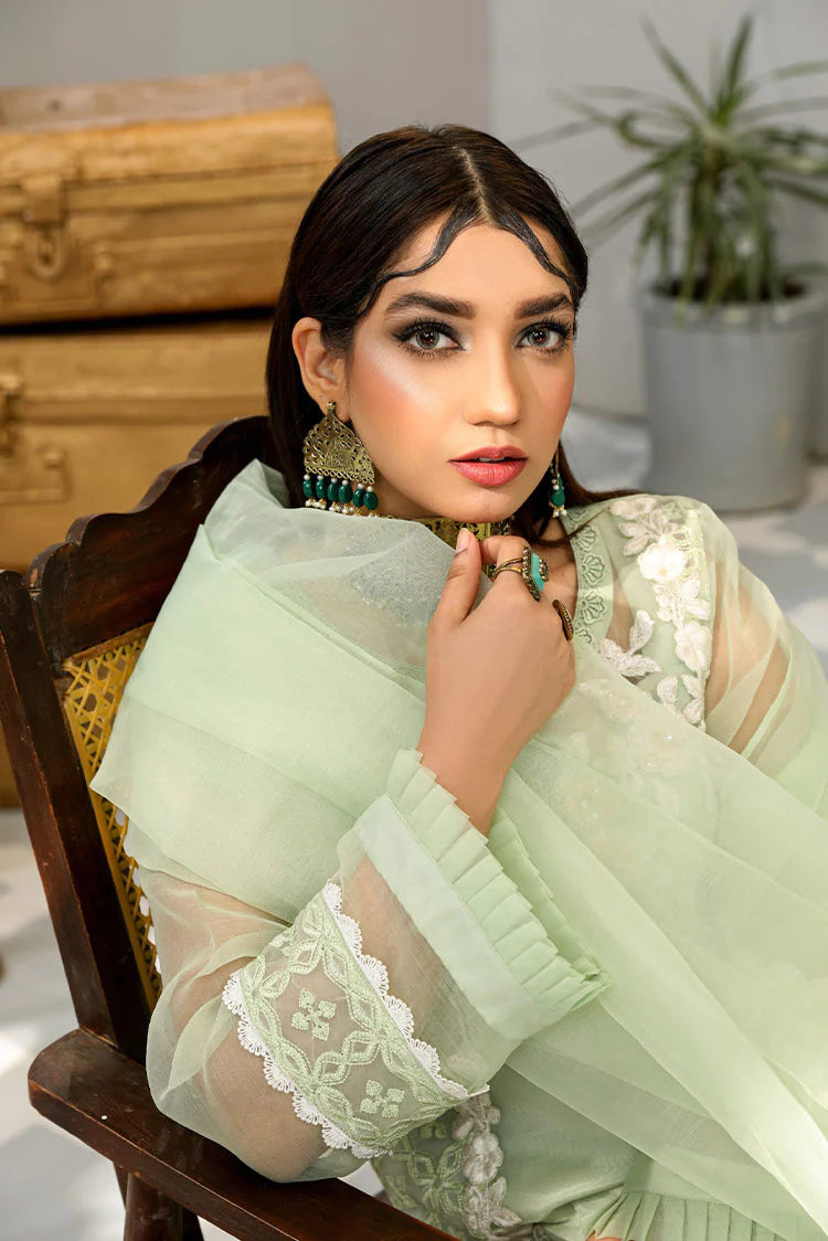 Picture of Maryam Malik - Noor Festive Collection - Pistachio - Available at Raja Sahib