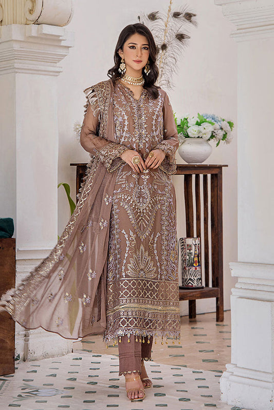 Picture of Humdum - Pareesha Embroidery Tilla Work Collection - PS-04 - Available at Raja Sahib