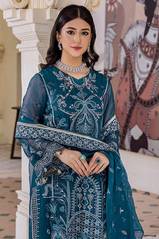 Picture of Humdum - Pareesha Embroidery Tilla Work Collection - PS-08 - Available at Raja Sahib