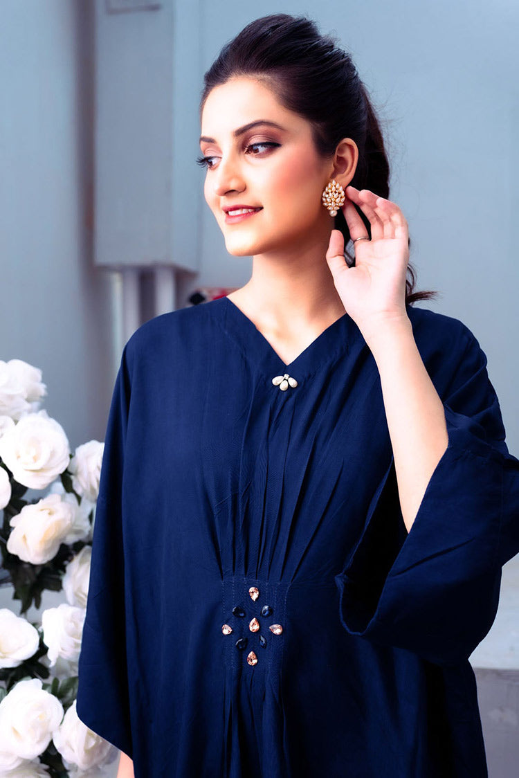 Picture of PSK Couture - Bahar Exclusive Collection - Blue Cocktail - Available at Raja Sahib