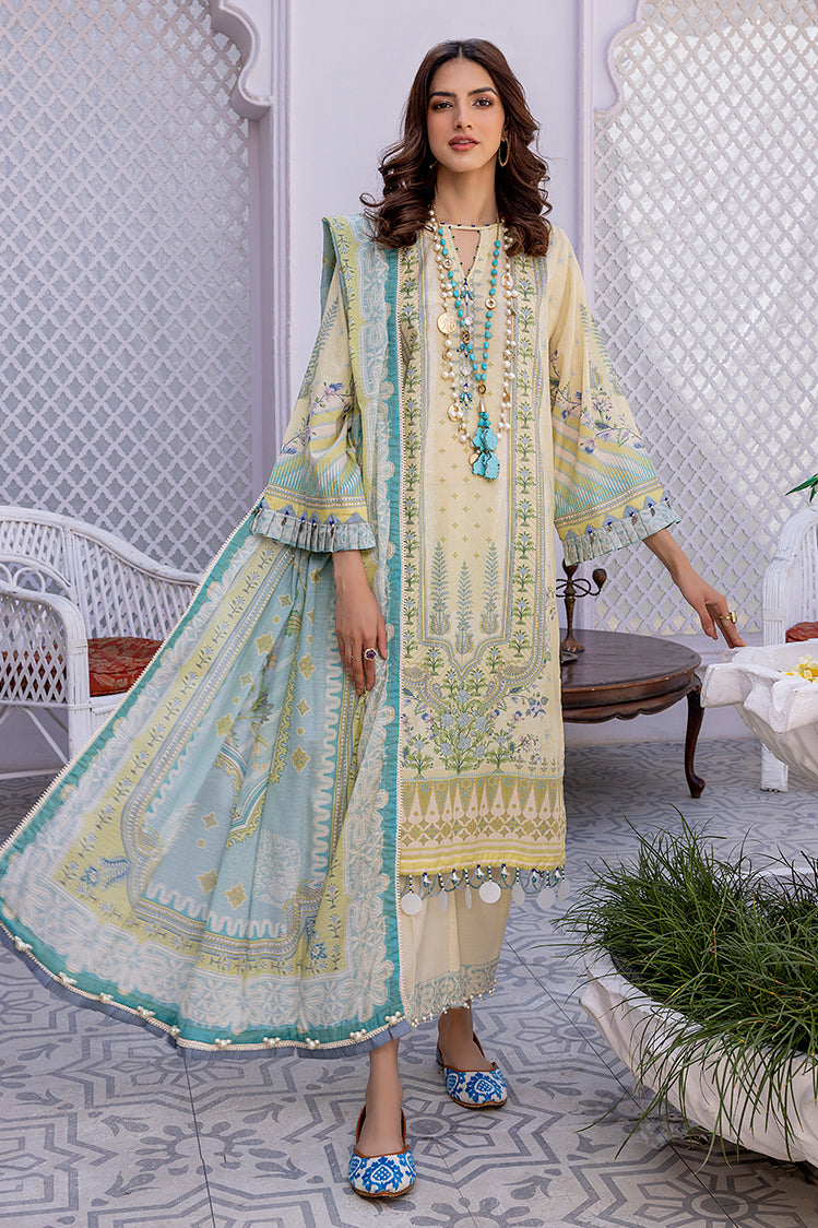 Picture of Ellena - Pearl EY-L3-05 Impressions Lawn Collection - Available at Raja Sahib