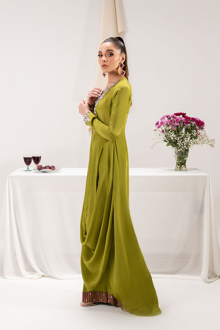 Picture of Maria Osama Khan - Tiffany Pret Collection Vol 1 - Peridot - Available at Raja Sahib