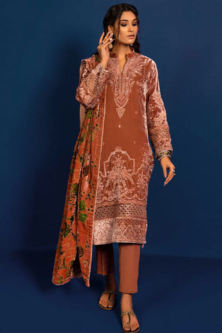 Plachi Embroidered Unstitched Collection - 5410