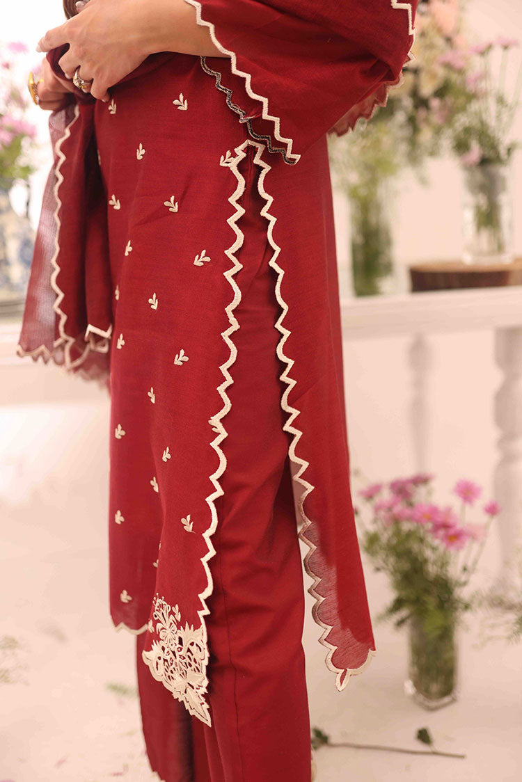 Picture of RJS Pret - Umeed Luxury Pret Collection - Red Dahlia - Available at Raja Sahib