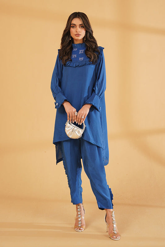 Picture of RJS Pret - Sophie | Cobalt Blue - Available at Raja Sahib