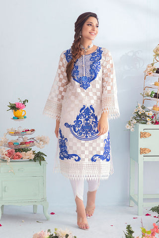 Florence (White & Cobalt Blue) | Carnival | Rj'S Pret