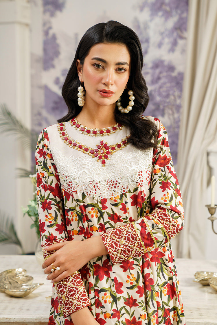 Picture of RJS Pret - Neo RTW Collection - Red Fleurs - Available at Raja Sahib