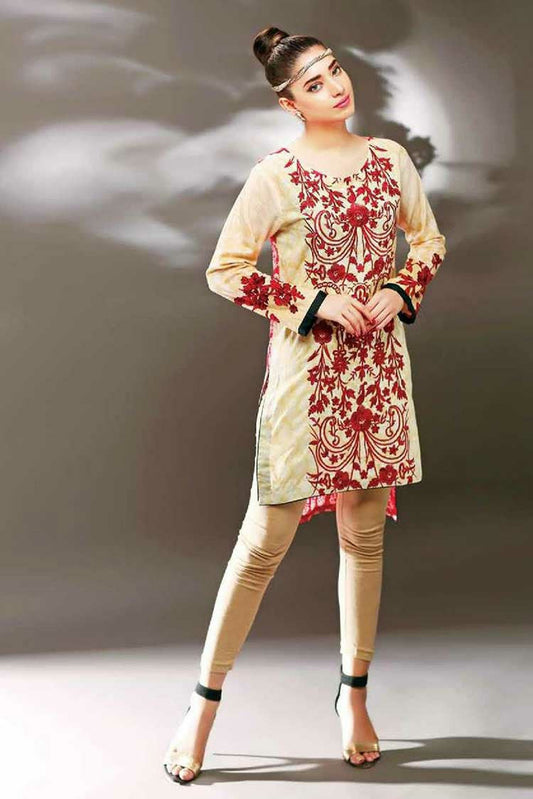 Picture of Riaz Arts - PK 82 Plush Embroidered Kurti Collection - Available at Raja Sahib