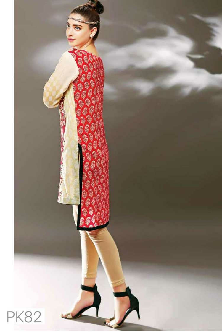 Picture of Riaz Arts - PK 82 Plush Embroidered Kurti Collection - Available at Raja Sahib