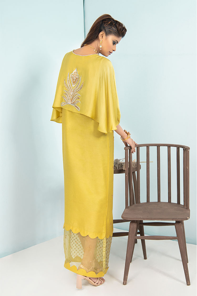 Picture of Maria Osama Khan - Signature Pret '21 - Daffodil - Available at Raja Sahib