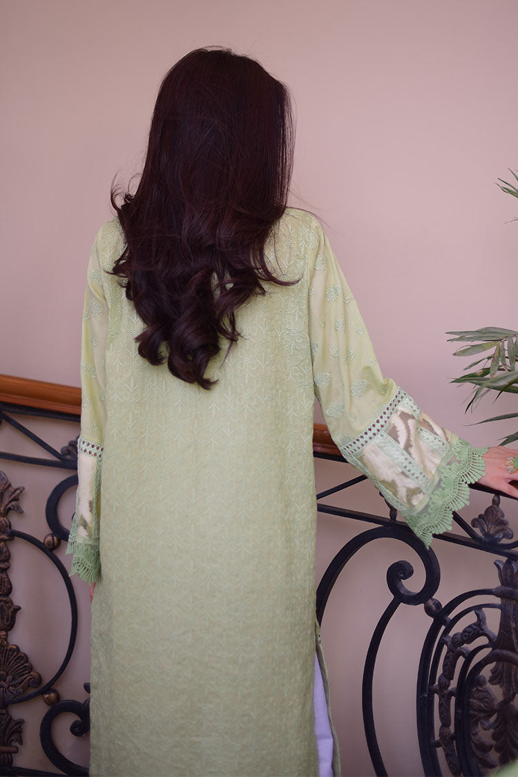 Picture of RJS Pret - Bahar Pret Collection - Sheen Green - Available at Raja Sahib