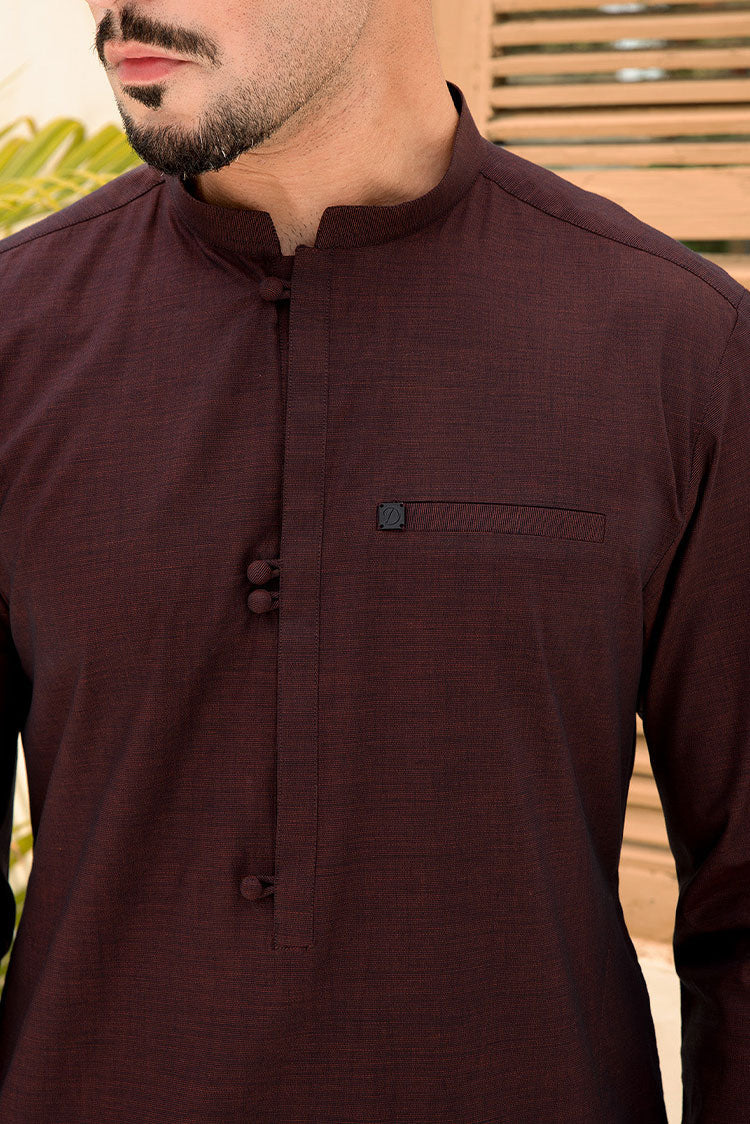 Picture of Dynasty - Cotton Blended Kurta - Available at Raja Sahib