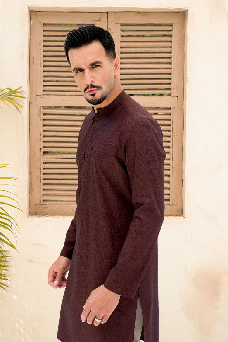 Picture of Dynasty - Cotton Blended Kurta - Available at Raja Sahib