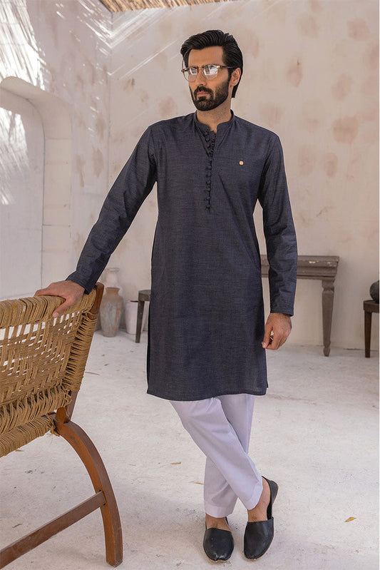 Picture of Dynasty - Cotton Blended Kurta - Available at Raja Sahib