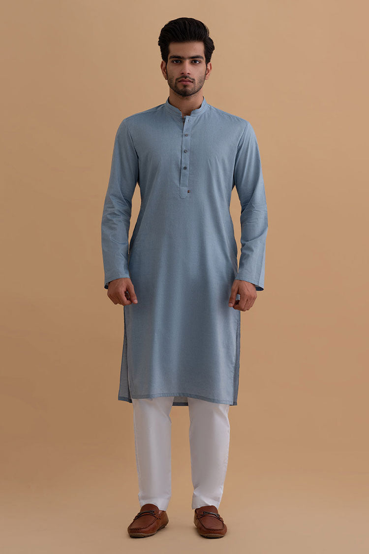 Picture of Dynasty - Soft Cotton Kurta - Available at Raja Sahib