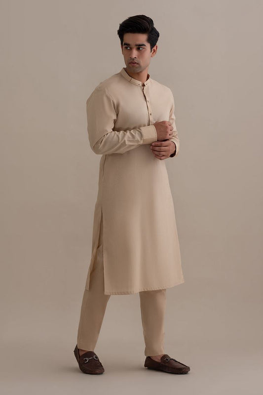 Picture of Dynasty - Soft Cotton Kurta Trouser - Available at Raja Sahib