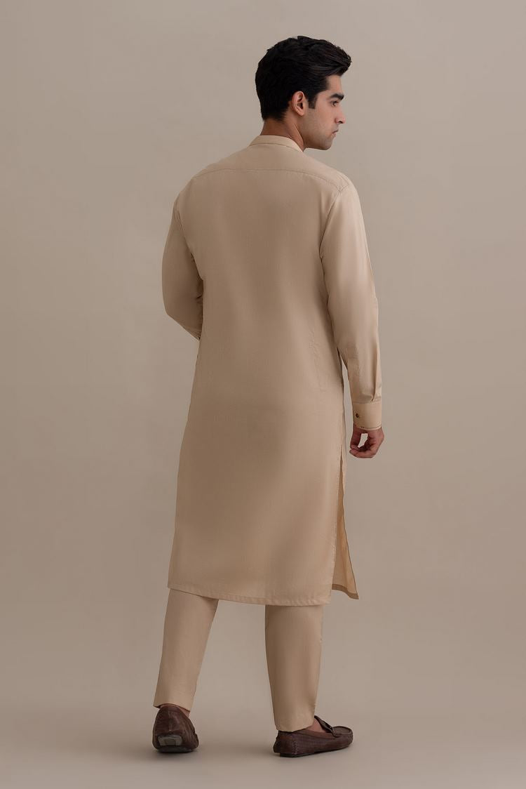 Picture of Dynasty - Soft Cotton Kurta Trouser - Available at Raja Sahib