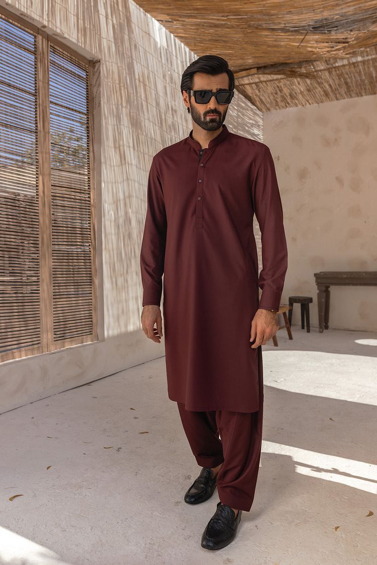 Picture of Dynasty - Wash & Wear Shalwar Kameez - Available at Raja Sahib