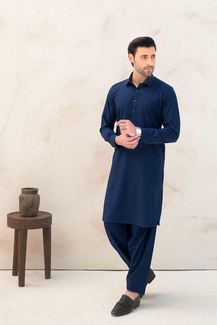 Picture of Dynasty - Blended Shalwar Kameez - Available at Raja Sahib