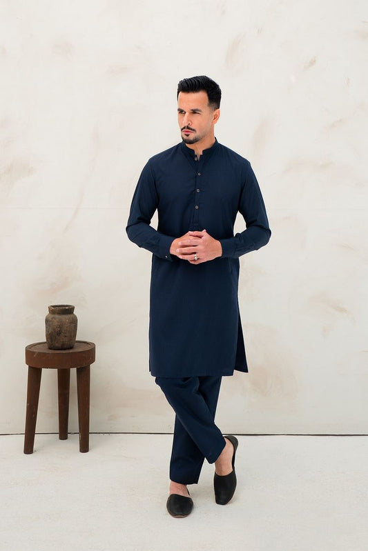 Picture of Dynasty - Blended Kurta Trouser - Available at Raja Sahib