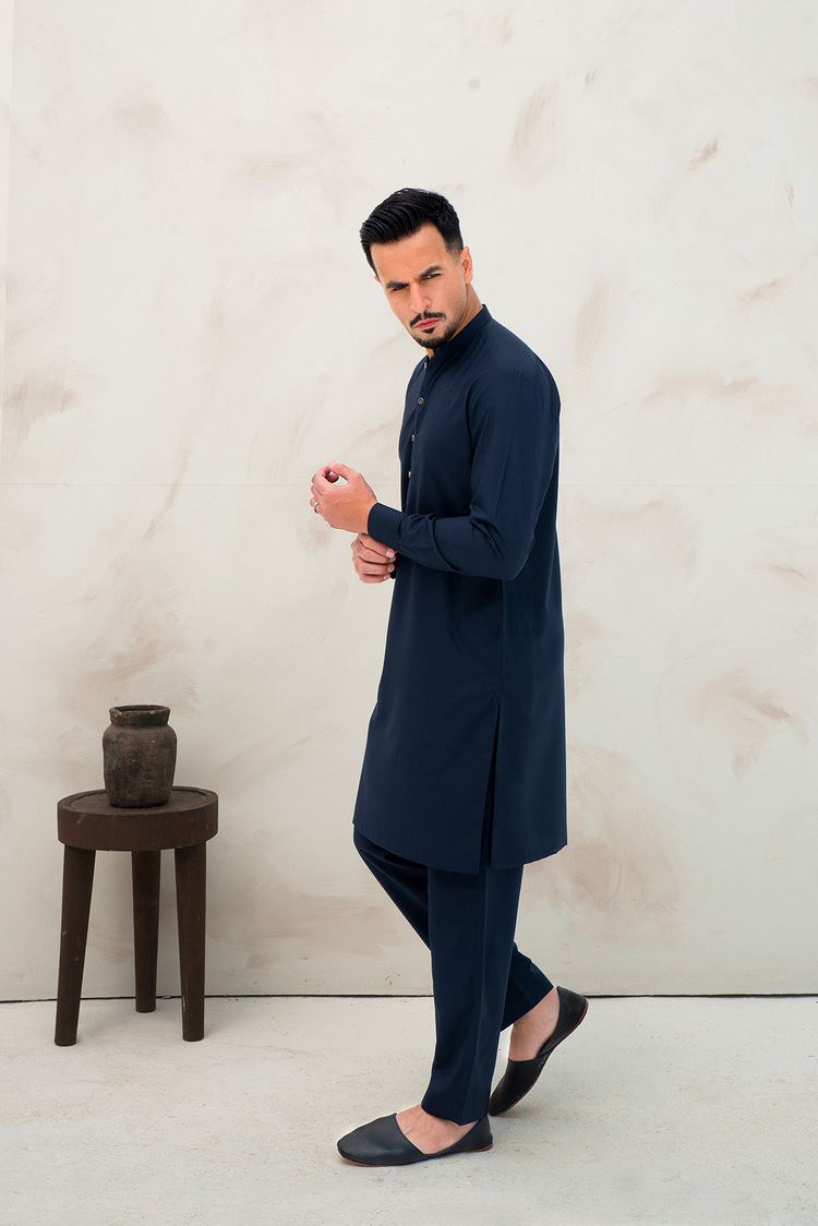 Picture of Dynasty - Blended Kurta Trouser - Available at Raja Sahib