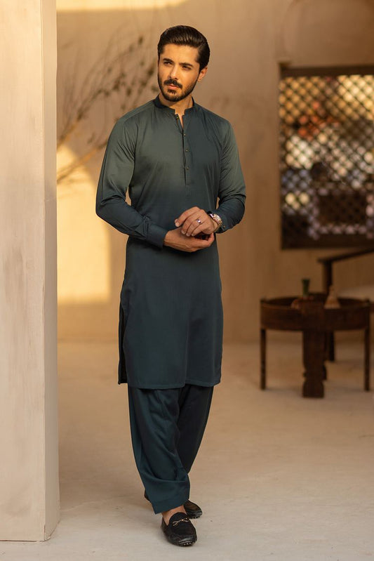 Picture of Dynasty - Blended Shalwar Kameez - Available at Raja Sahib