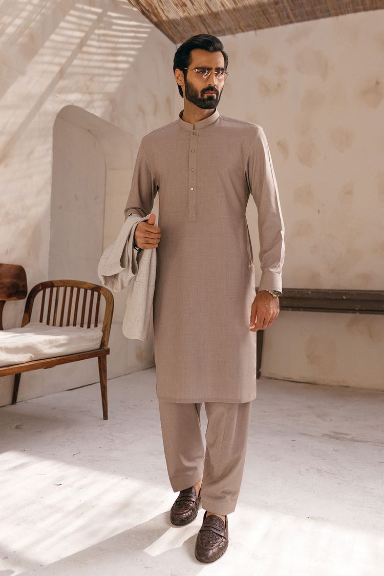 Picture of Dynasty - Blended Shalwar Kameez - Available at Raja Sahib