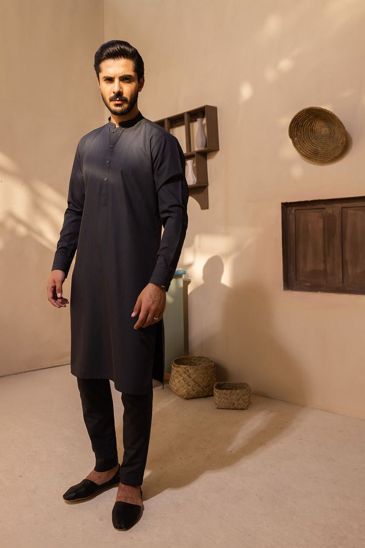 Picture of Dynasty - Blended Kurta Trouser - Available at Raja Sahib