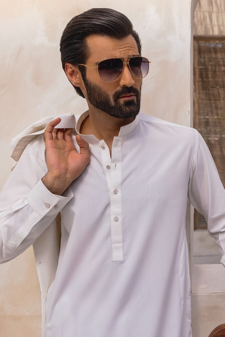 Picture of Dynasty - Wash & Wear Shalwar Kameez - Available at Raja Sahib