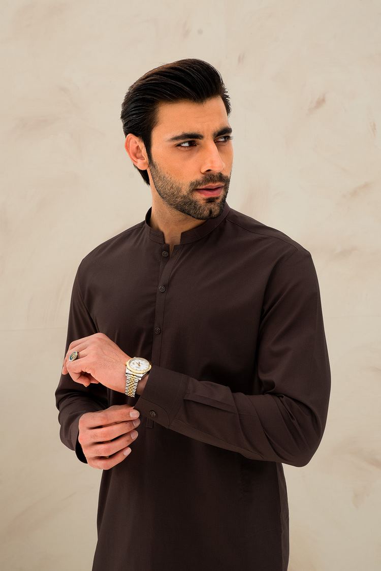 Picture of Dynasty - Egyptian Cotton Shalwar Kameez - Available at Raja Sahib