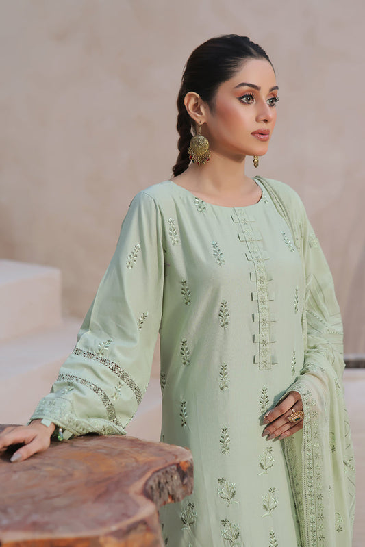 Picture of Safwa - Aura 3 Piece Masuri Premium Embroidered Collection - SUC-05 - Available at Raja Sahib