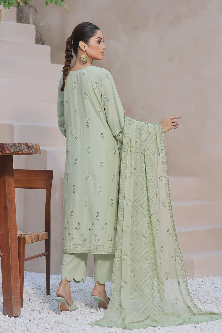 Picture of Safwa - Aura 3 Piece Masuri Premium Embroidered Collection - SUC-05 - Available at Raja Sahib