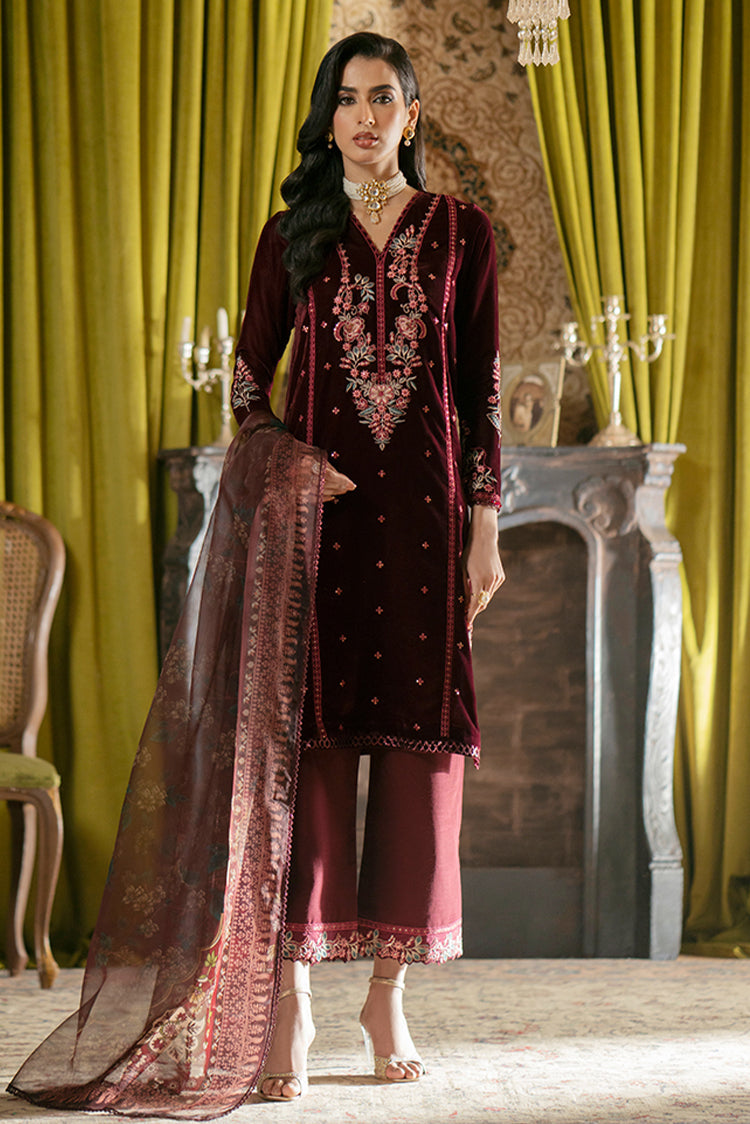 Picture of Meraki Unstitched Velvet Formals - Symphony - Available at Raja Sahib