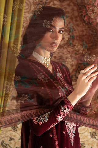 Picture of Meraki Unstitched Velvet Formals - Symphony - Available at Raja Sahib