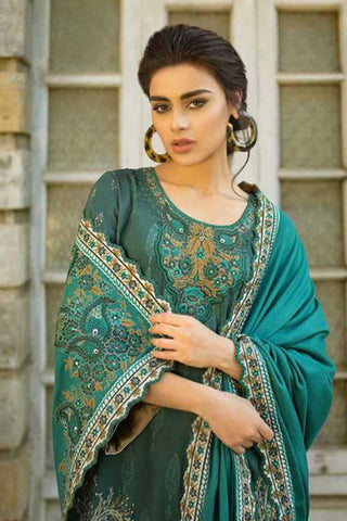 Al Zohaib Textile - TD 05 Tena Durrani Winter Shawl Collection