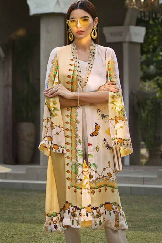 Picture of Gul Ahmed - SDGS-85 Lamis Charmeuse Silk Collection - Available at Raja Sahib