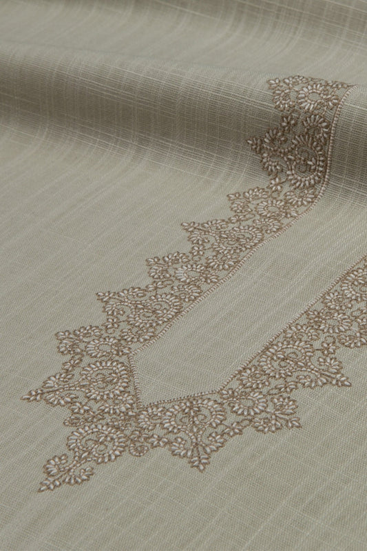 Picture of Pasha - Cotton Unstitched - Heritage Embroidered Dream - Available at Raja Sahib